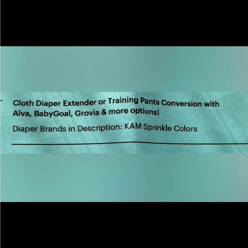 Cloth Diaper Extenders - Picture 3 of 5